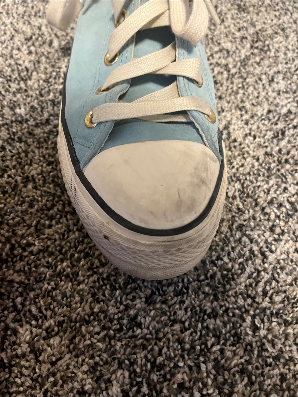Blue Platform Converse - Picture 3 of 9